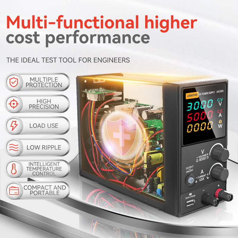 LODESTAR 30V 5A/10A DC Regulat - đánh giá và giá High Precision Dc Power Supply 30V 10A