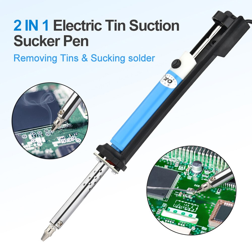 AC 110V/220V Điện Tín Hút Hút  - đánh giá và giá Desoldering Pump Electric Vacuum Station