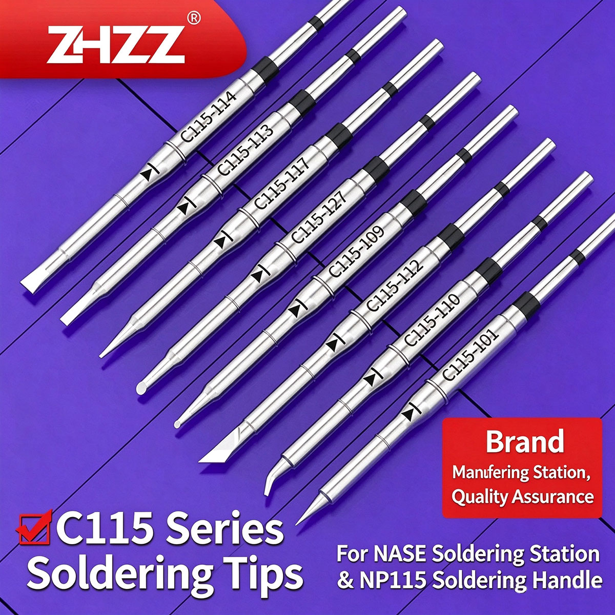 C115 Soldering Iron Tips C115- - đánh giá và giá C115 Nano Soldering Iron Station