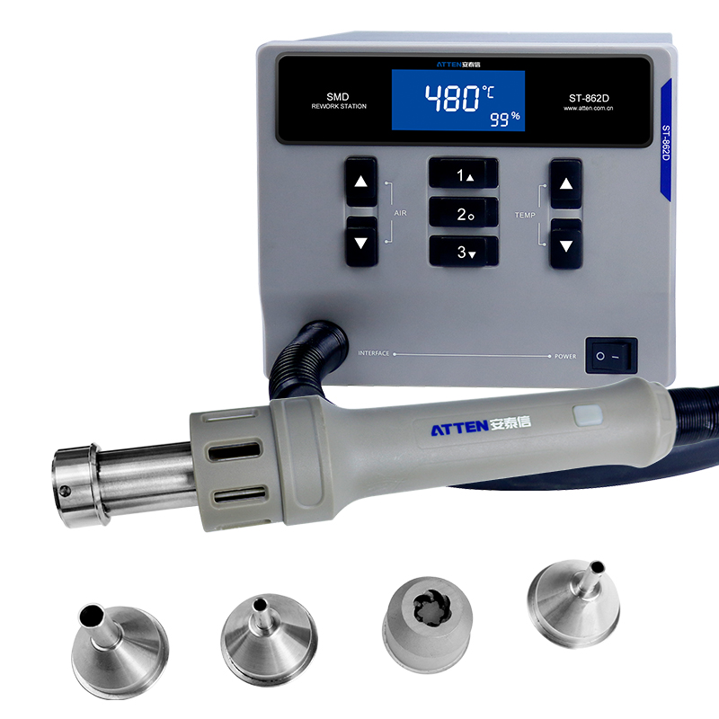 Best 1000W ST862D Hot Air Rewo - đánh giá và giá Hot Air Rework Station 861Dw