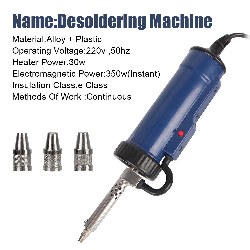 Automatic Remove Pump with 3 S - đánh giá và giá Desoldering Pump Electric Vacuum Station