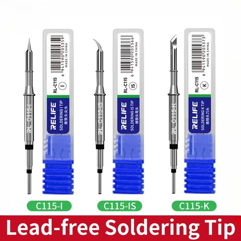 RELIFE C115-K/I/IS Nano-level  - đánh giá và giá C115 Nano Soldering Iron Station